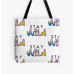Stay Wild Ben Azelart Tote Bag