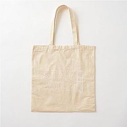 Stay wild ben azelart Cotton Tote Bag