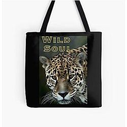 WILD SOUL Stay Wild. All Over Print Tote Bag