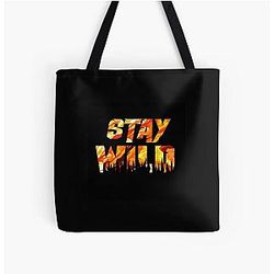Stay Ben Azelart Over Print Tote Bag
