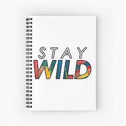 Stay Wild Ben Azelart Notebook