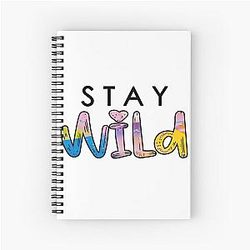 Stay Wild Ben Azelart Notebook