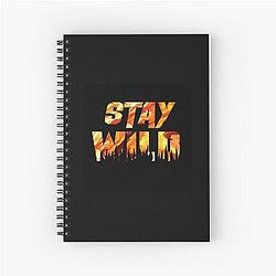 Stay Wild Ben Azelart Notebook