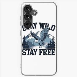 Stay wild, free Samsung Galaxy Soft Case