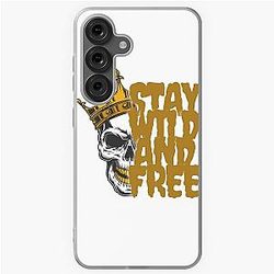 Stay Wild and Free New Design Samsung Galaxy Soft Case