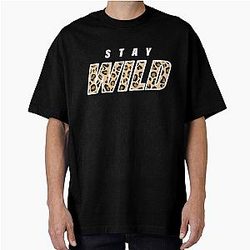 Stay Wild Ben Azelart Oversized T-Shirt