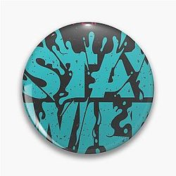 Stay Wild Lettering Pin