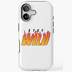 Stay Wild Fire Merch iPhone Tough Case