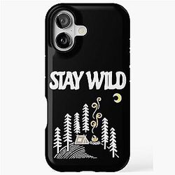 Stay Wild into the Wild iPhone Case