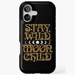 Stay Wild Moon Child iPhone Case