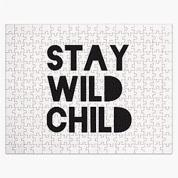 Stay positive Wild child Jigsaw Puzzle