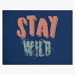 Stay Wild Lightweight Hoodie Puzzle