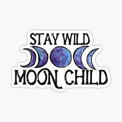 Stay Wild Moon Child Sticker