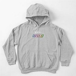 Stay Wild Kids Pullover Hoodie