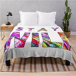 Stay Wild Ben Azelart Blanket