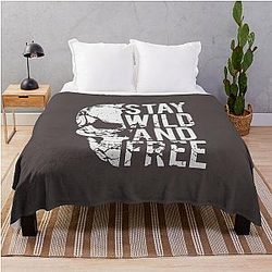 Stay Wild Free Throw Blanket