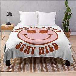 Flower Child Throw Blanket