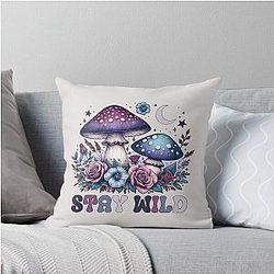 Stay Wild House Decor Throw Pillow Cover