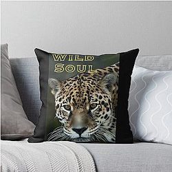 Wild Soul Stay Wild Throw Pillow