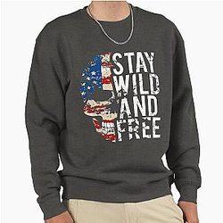 Stay Free America Pullover Sweatshirt