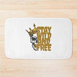 Stay Wild and Free New Bath Mat