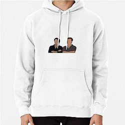 Damon and Stefan Salvatore Pullover Hoodie
