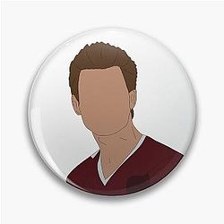 Stefan Salvatore Jersey 17 Merch Pin
