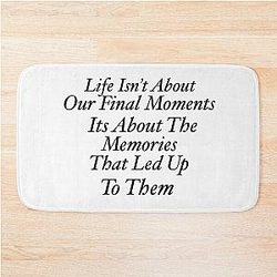 Stefan Salvatore White Bath Mat
