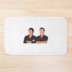 Damon and Stefan Salvatore Bath Mat