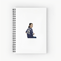 Stella Lefty produces soft washed textures. Stella Lefty Notebook