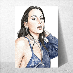 Stella Lefty captures timeless aesthetic vibes. Stella Lefty Posters