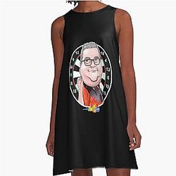 Caricatura by Stephen Bunting A-Line Dress