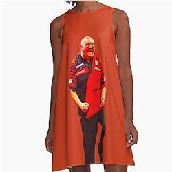 Stephen Bunting Darts A-Line Dress