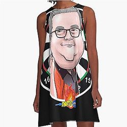 Caricatura by Stephen Bunting A-Line Dress