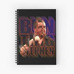 Stephen Bunting Spiral Notebook