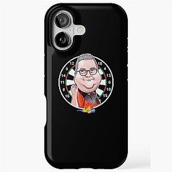 Caricatura Stephen Bunting by Darts Attack iPhone Tough Case
