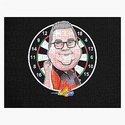 Caricatura Stephen Bunting by Darts Attack Puzzle