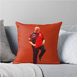Stephen Bunting Darts Throw Pillow