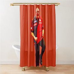 Stephen Bunting Darts Shower Curtain
