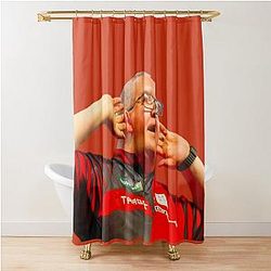 Stephen Bunting Darts Shower Curtain