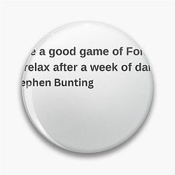 Stephen Bunting Pin