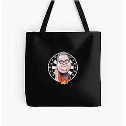 Caricatura Stephen Bunting Darts Attack Tote Bag