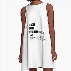 Mentally Dating Steve Harrington A Line Dress