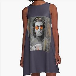 Photographic Joe Keery movies Steve Harrington Stranger Things A-Line Dress