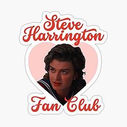 Steve Harrington Fan Club - Hawkins' Favorite Babysitter Sticker
