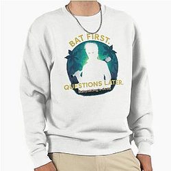 Bat First - Steve Harrington in Full Swing Pullover Sweatshirt