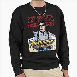 Steve Harrington Adventures in Babysitting Pullover Sweatshirt