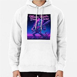 Steve Harrington Mom Hair Don't Care Retro Hero Tee Pullover Hoodie