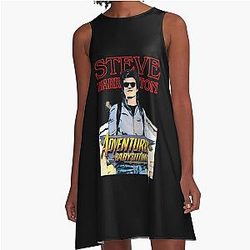 Steve Harrington Adventures in Babysitting A-Line Dress