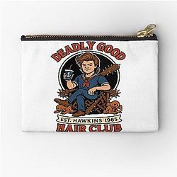 Steve Harrington Deadly Good Hair Club Edition Zipper Pouch